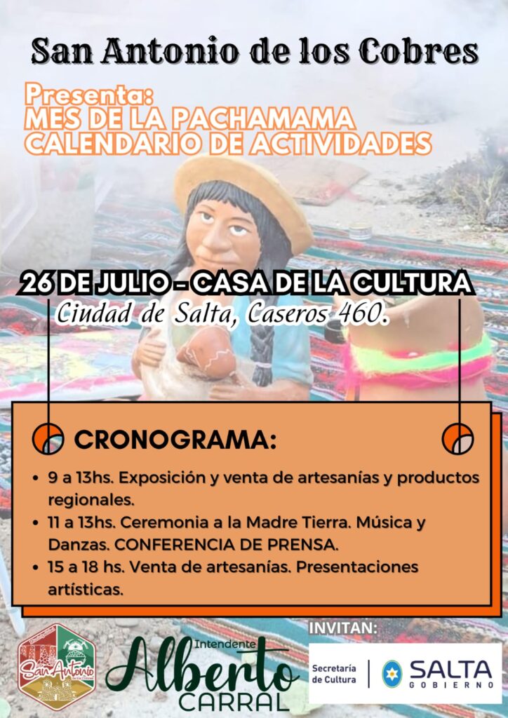MES DE LA PACHAMAMA en San Antonio de los Cobres