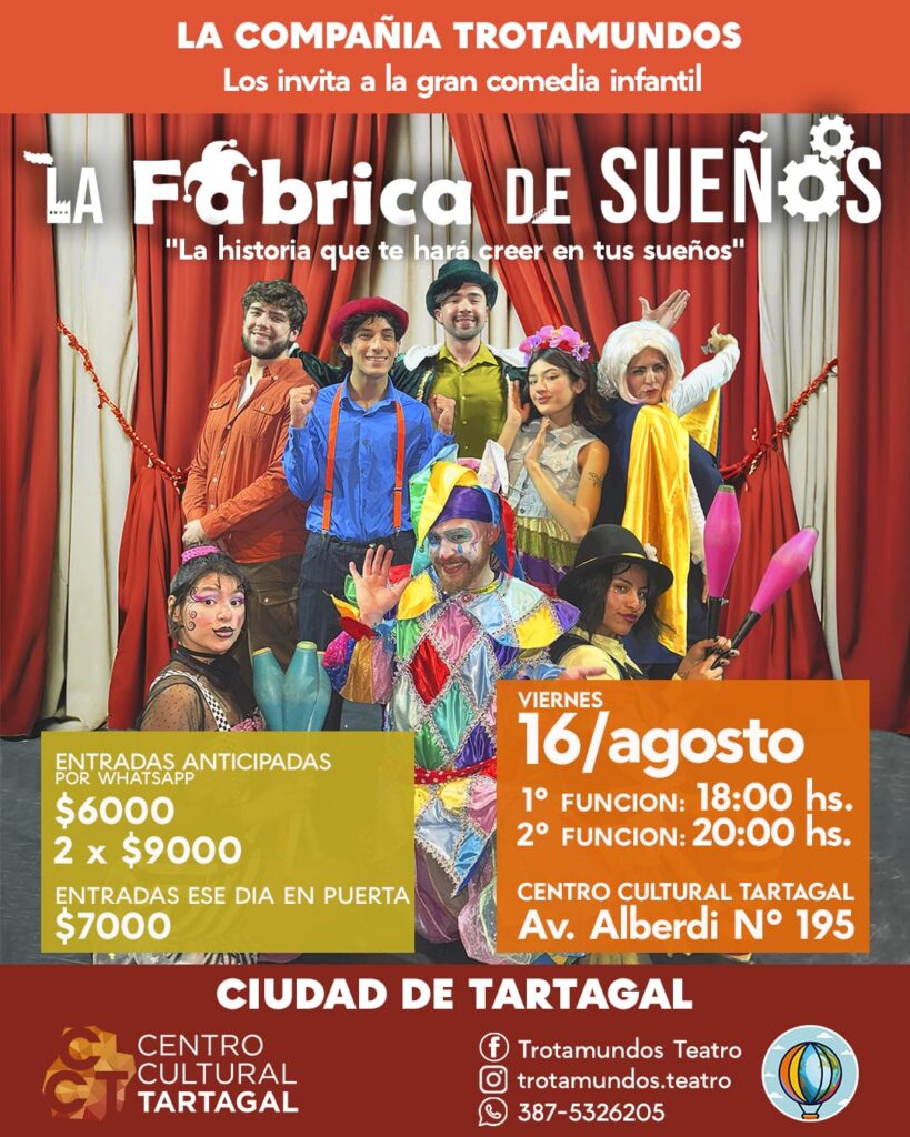 Teatro salteño para todo el país con la Compañía de Teatro Educativo “Trotamundos”