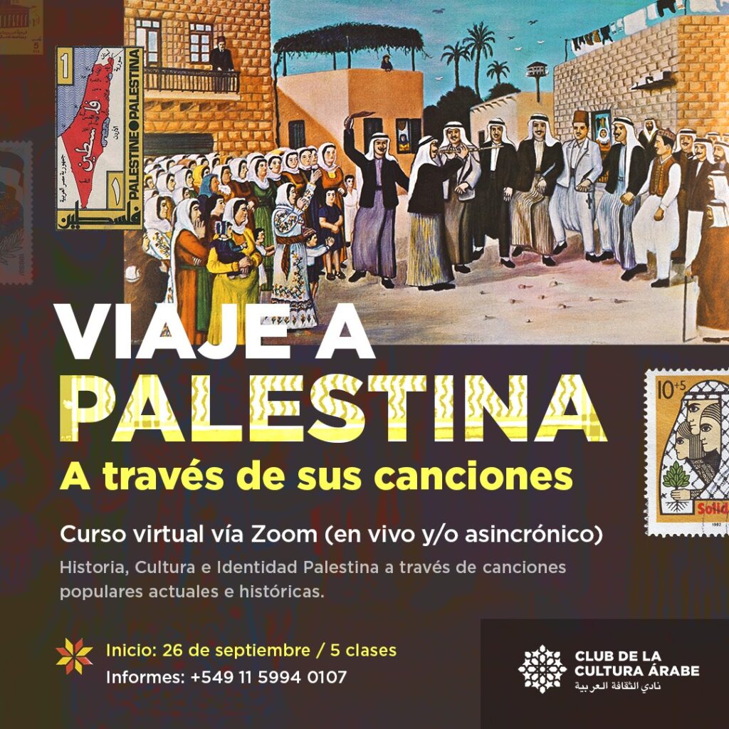 “Viaje a Palestina a través de sus canciones”, una propuesta para todo público