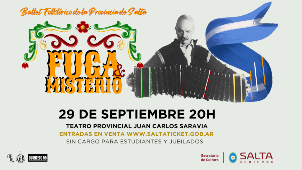 El Ballet Folklórico de Salta Estrena “Fuga y Misterio” en Homenaje a Piazzolla