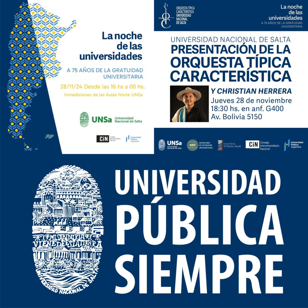 “La Noche de las Universidades Nacionales” en Salta