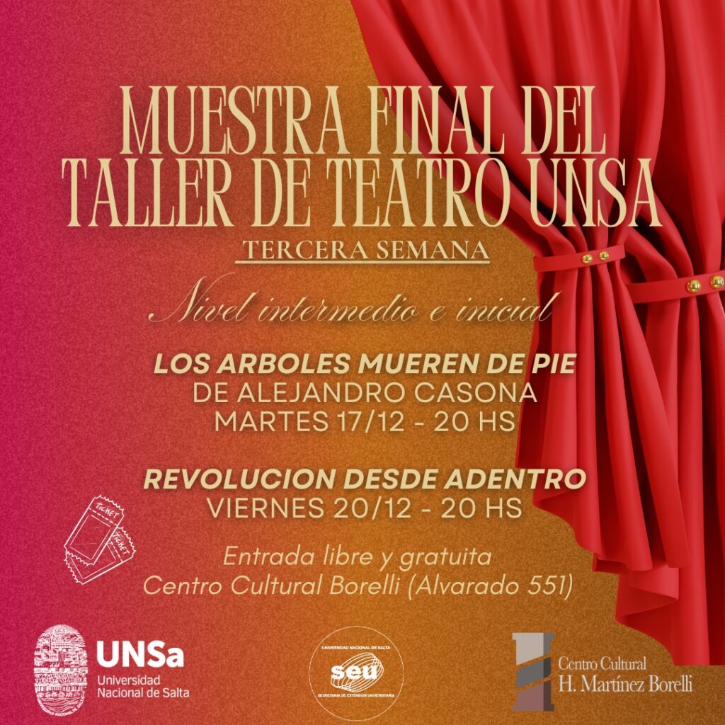Muestra final del: Taller de Teatro UNSA