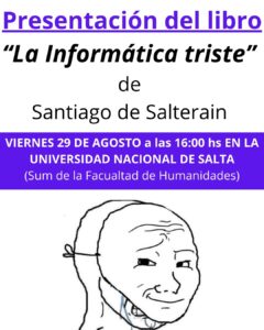 LA INFORMÁTICA TRISTE